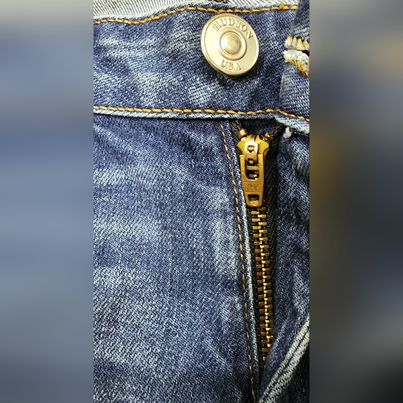 Hudson Bacara straight flood cuffed jeans, size 26 - Picture 5 of 10